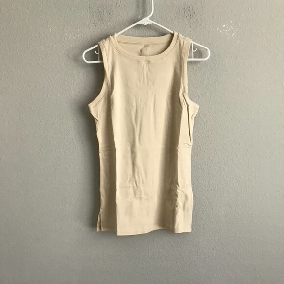 zuda 2-Pack Long & Lean Tank Tops - Sand/Violet (Sz XXS) a478504 - Picture 5 of 7